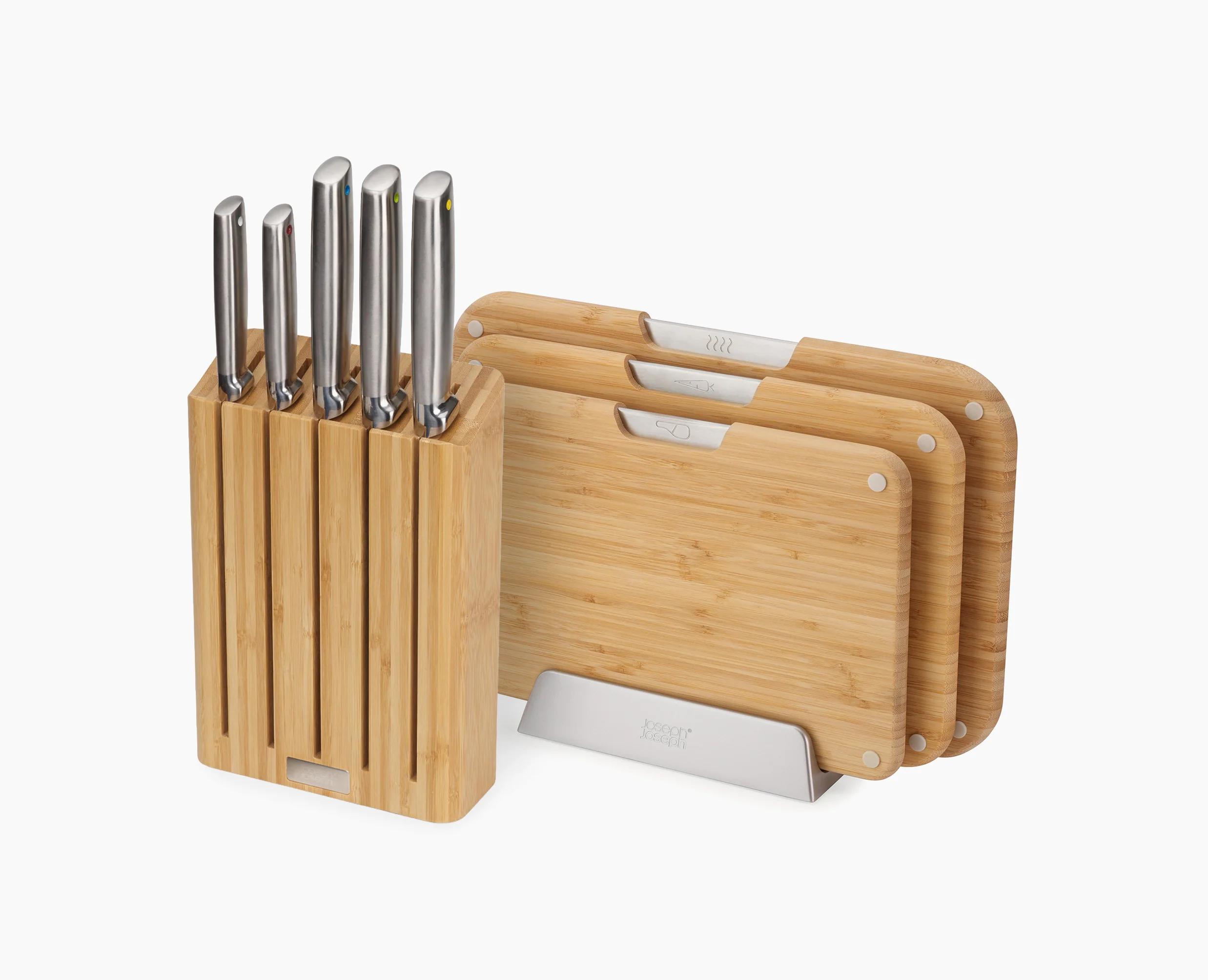 2-piece Bamboo Cutting Board & Knives Set - Image 3