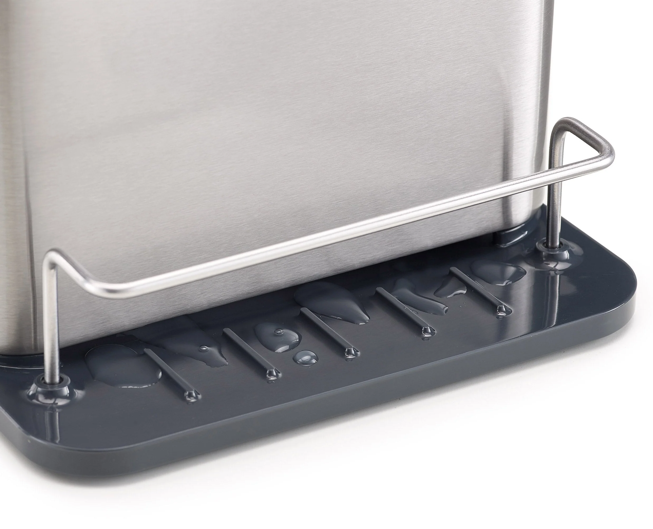 2-piece Stainless-Steel Drainer & Sink Organization Set - Image 6