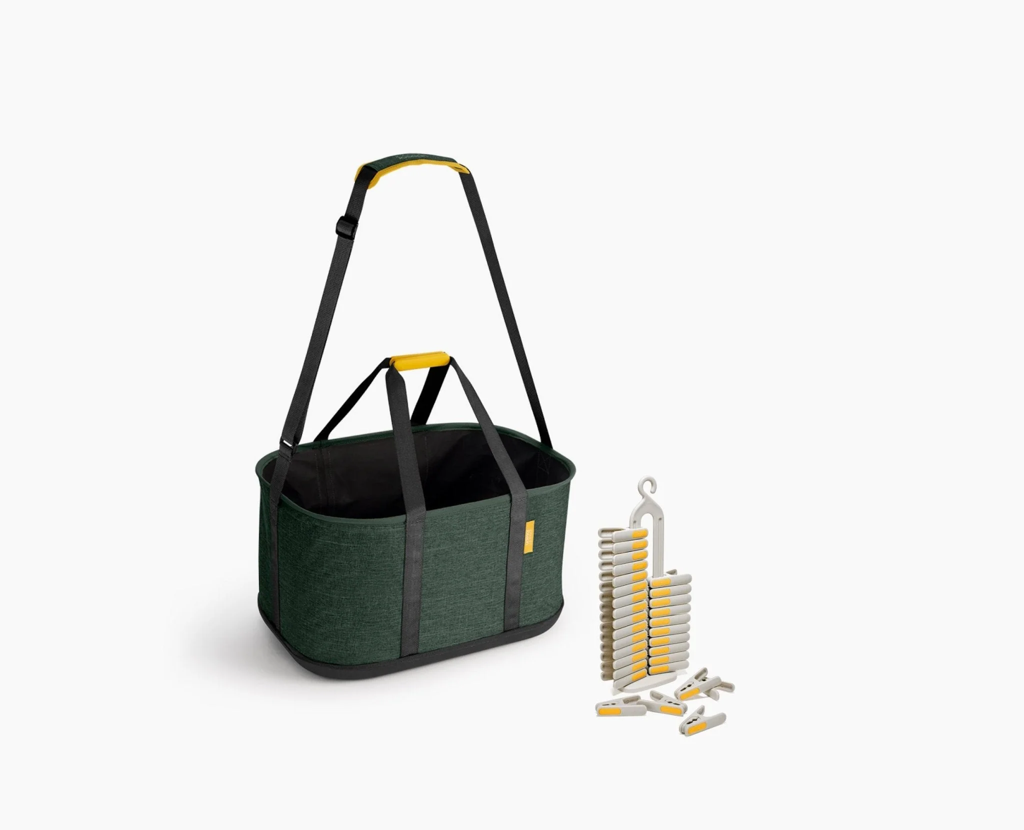 2-piece Hold-All™ 45L Outdoor Laundry Basket & Clothespin Set - Image 3