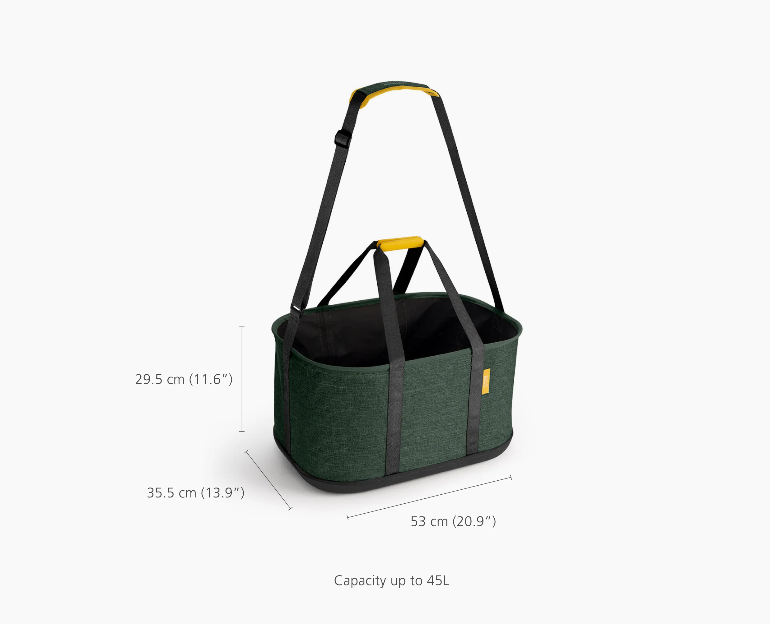 2-piece Hold-All™ 45L Outdoor Laundry Basket & Clothespin Set - Image 8