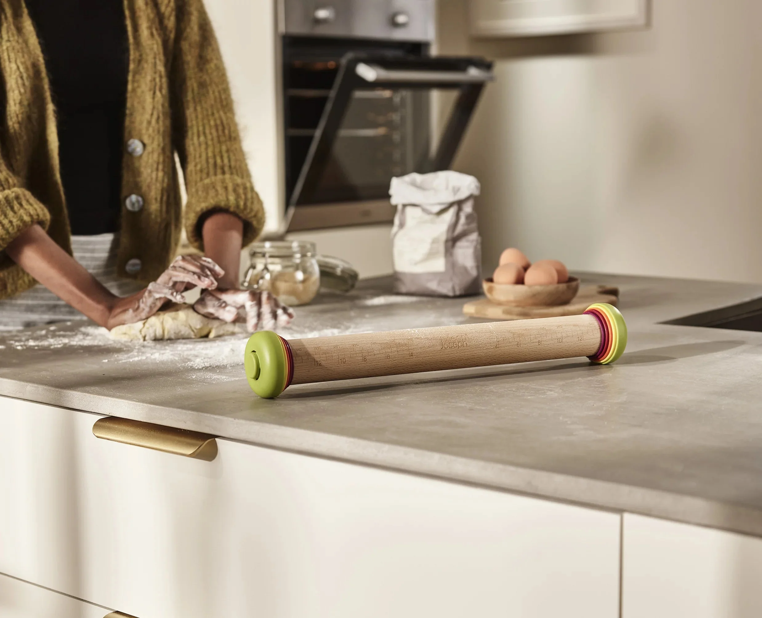 PrecisionPin™ Adjustable Multicolor Rolling Pin - Image 3