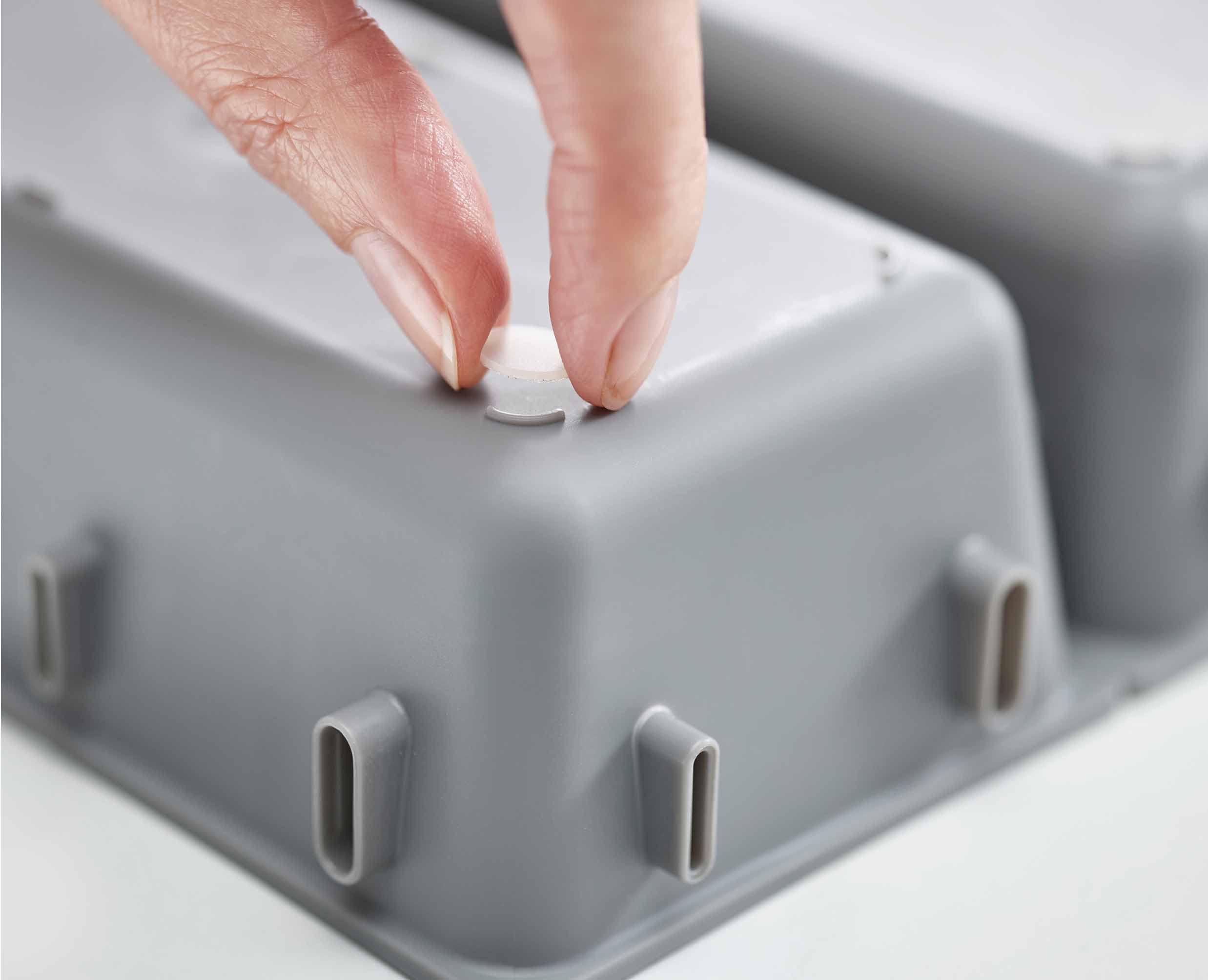 Blox™ 7-piece Gray Drawer Organizer Set - Image 5