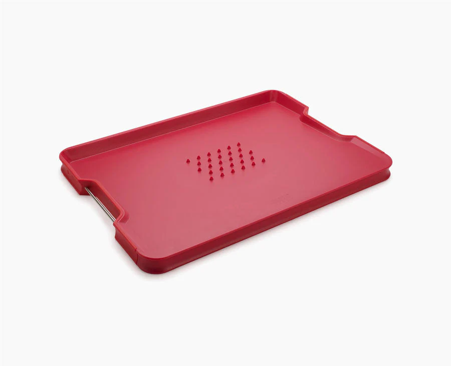 Cut&Carve™ Plus Multi-function Red Cutting Board