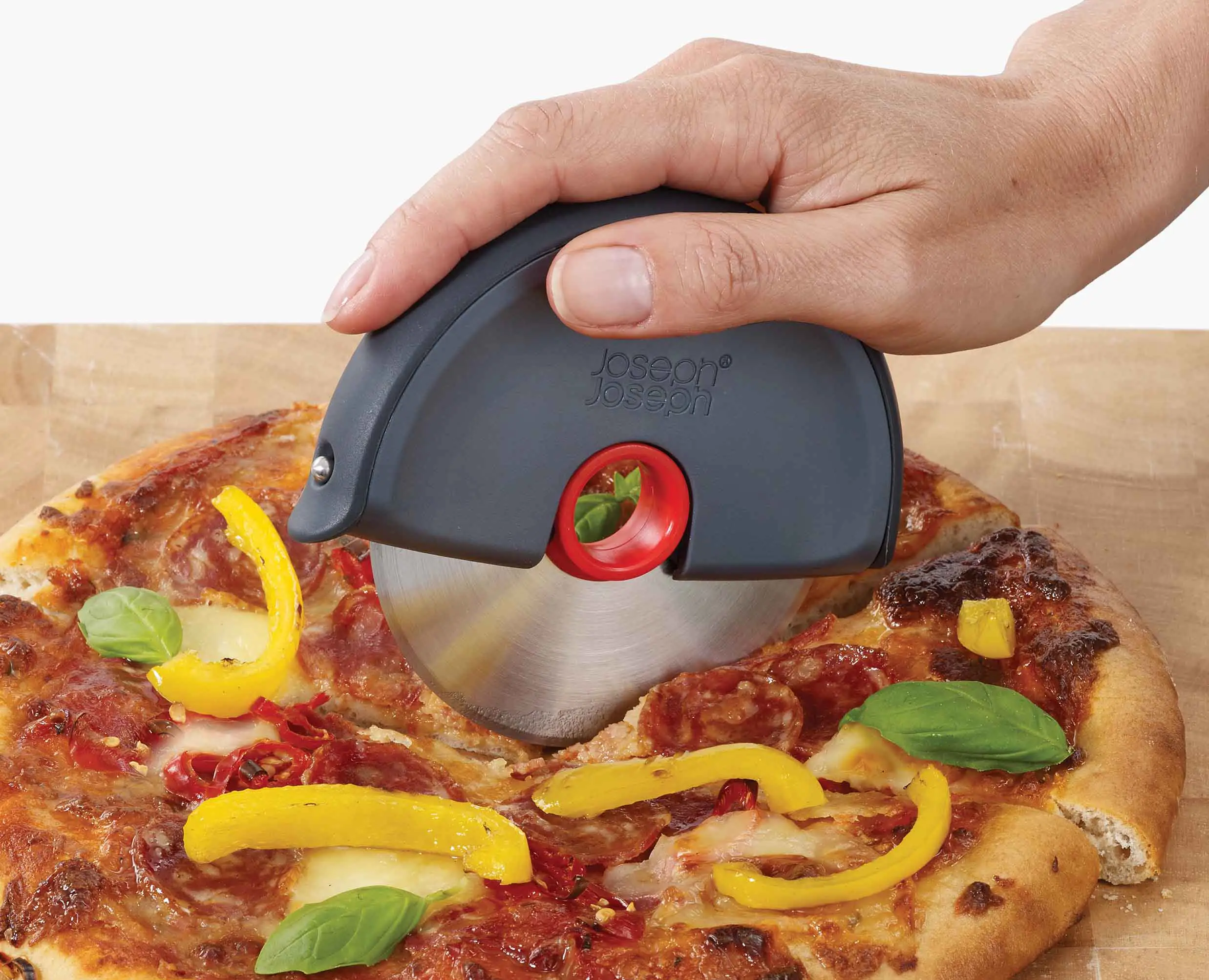 Disc Easy-clean Gray Pizza Cutter - Image 3