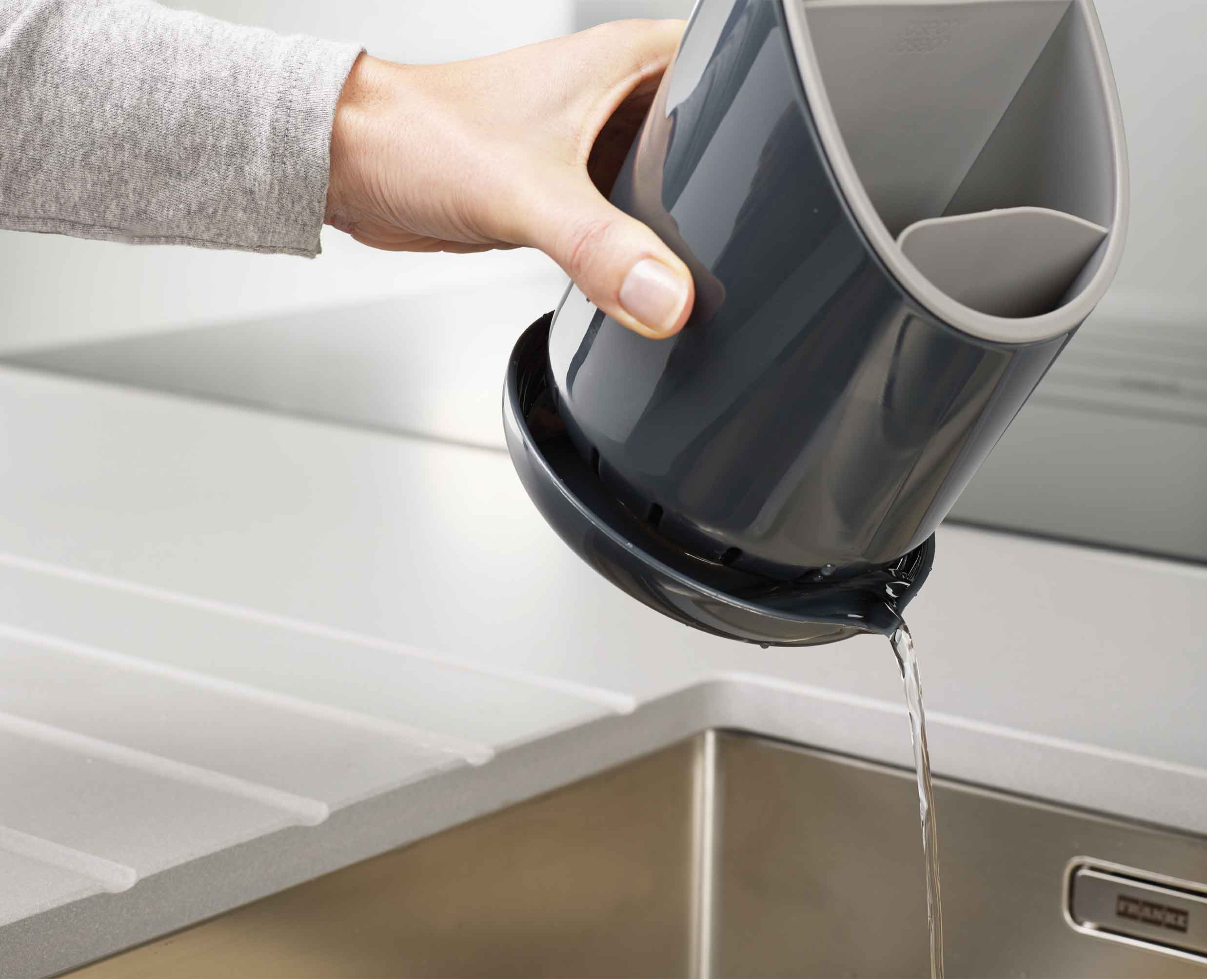 Dock™ Gray Cutlery Drainer - Image 4