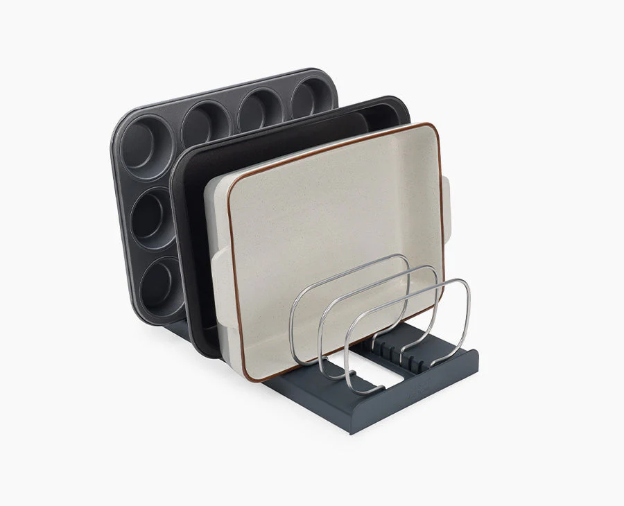 DrawerStore™ Gray Baking Sheet Organizer