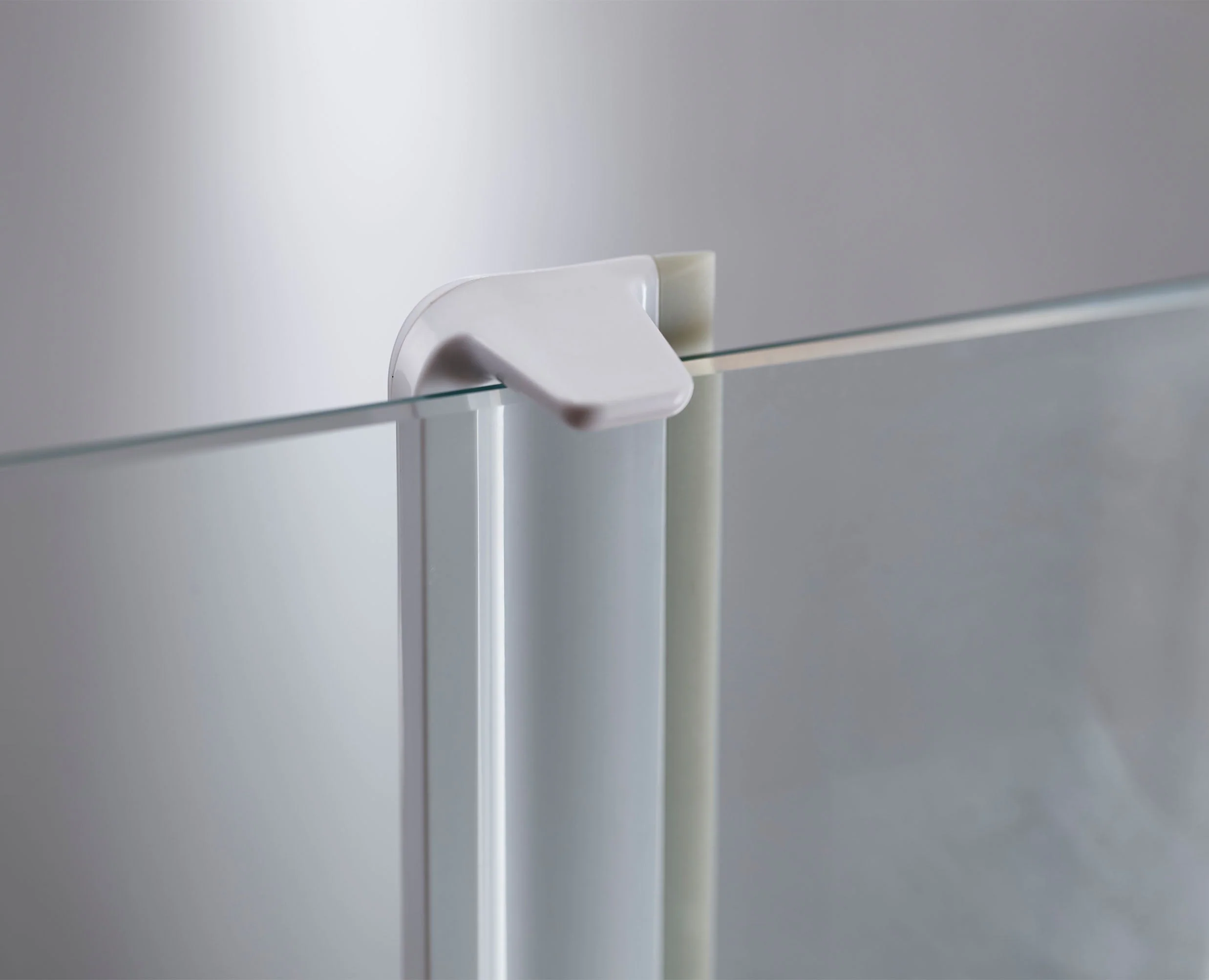 EasyStore™ Light Gray Shower Squeegee - Image 4