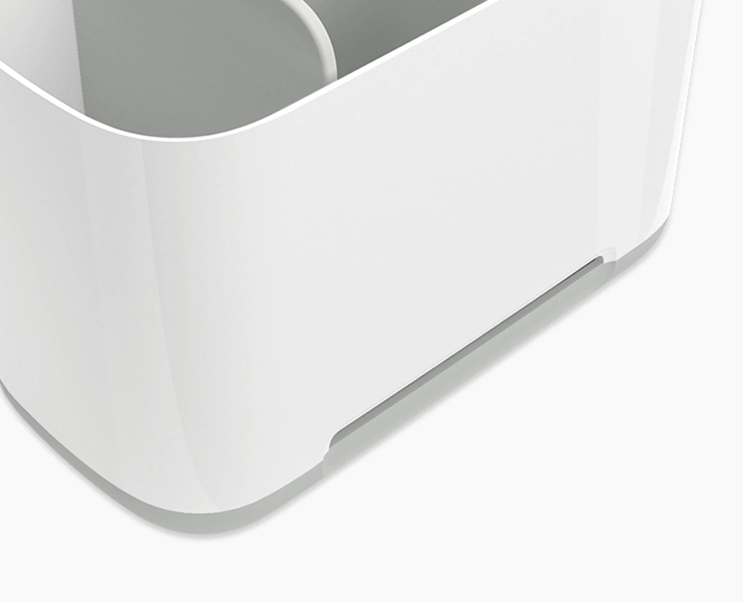 EasyStore™ Large Light Gray Toothbrush Holder - Image 4