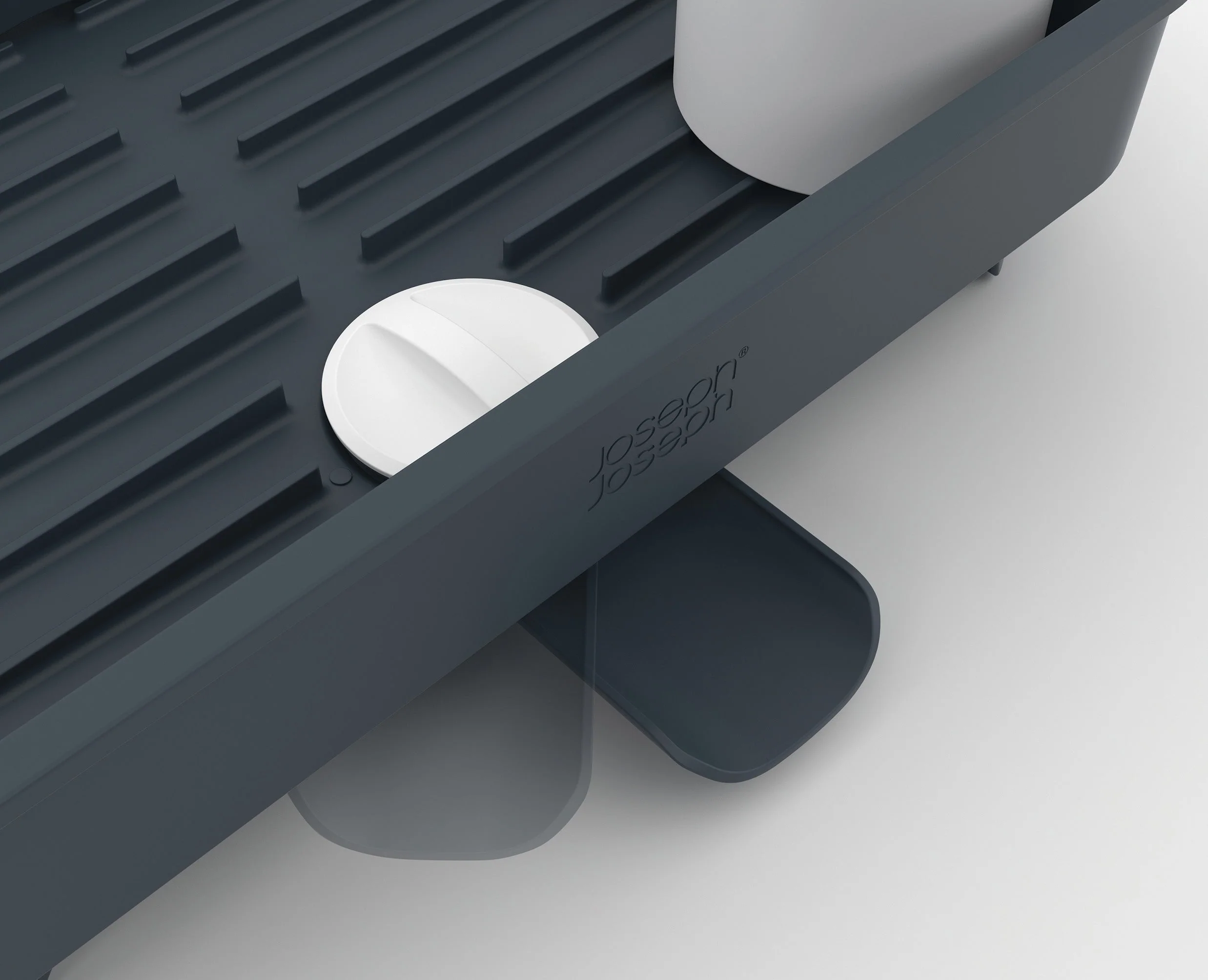 Extend™ Gray Expandable Dish Drainer - Image 6