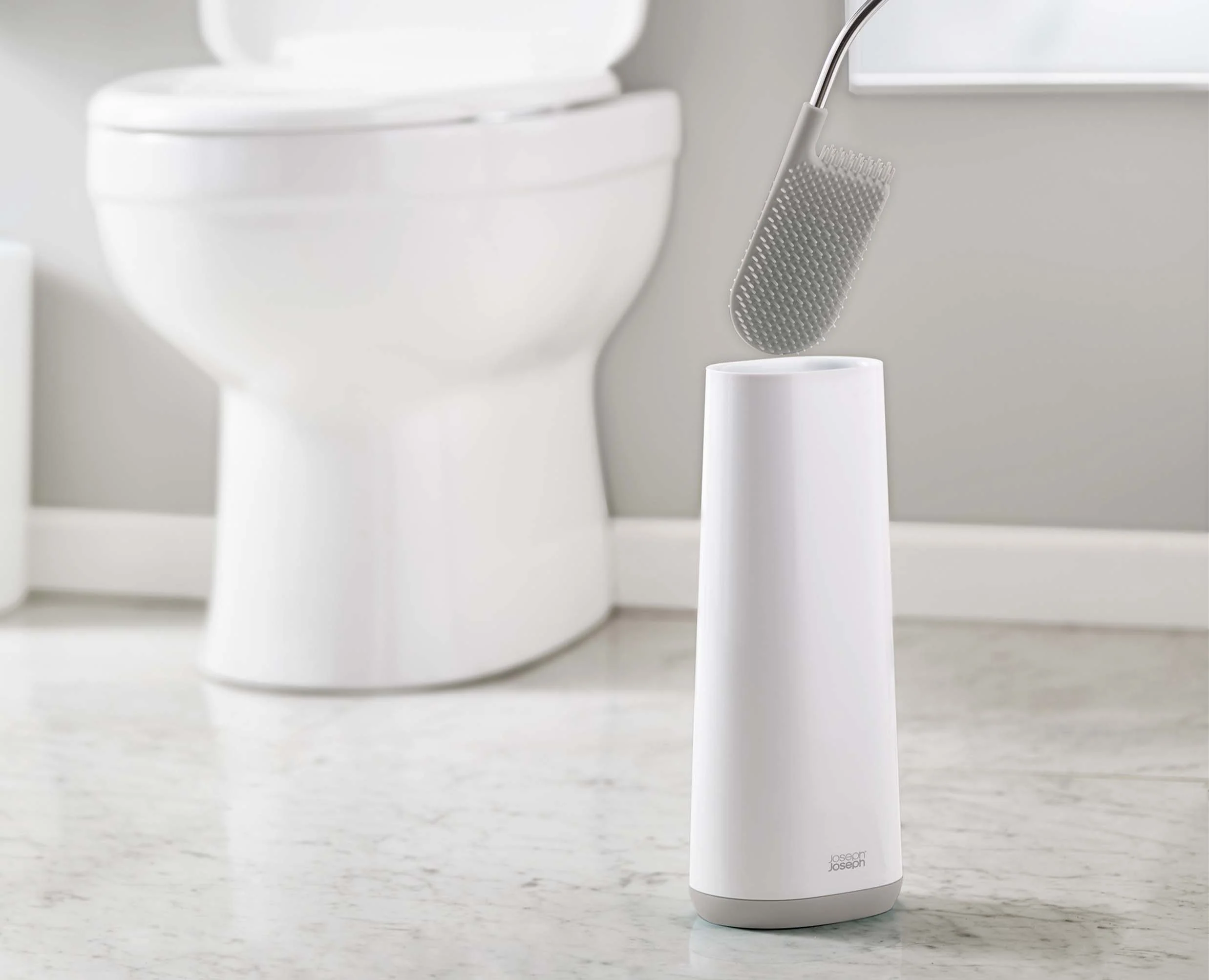 Flex™ Light Gray Toilet Brush - Image 3