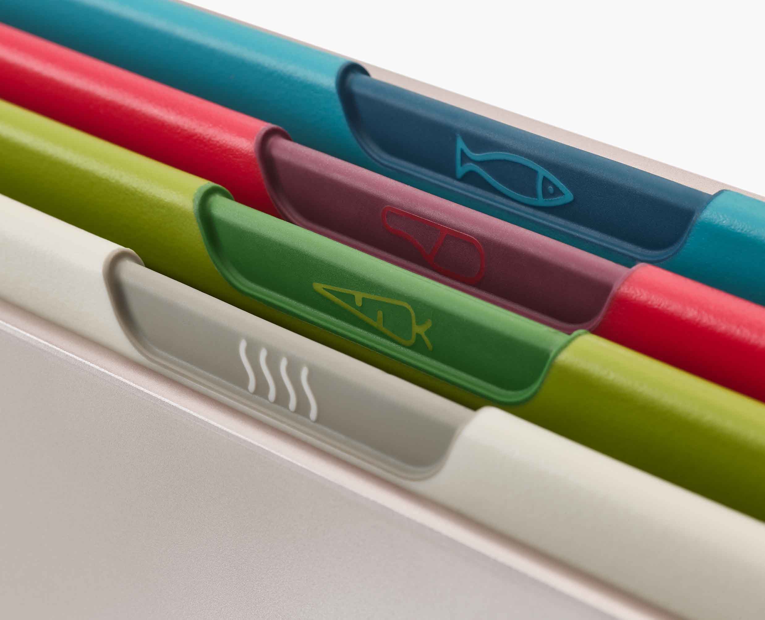 Folio™ Icon 4-piece Multicolor Cutting Board Set Regular - Image 4