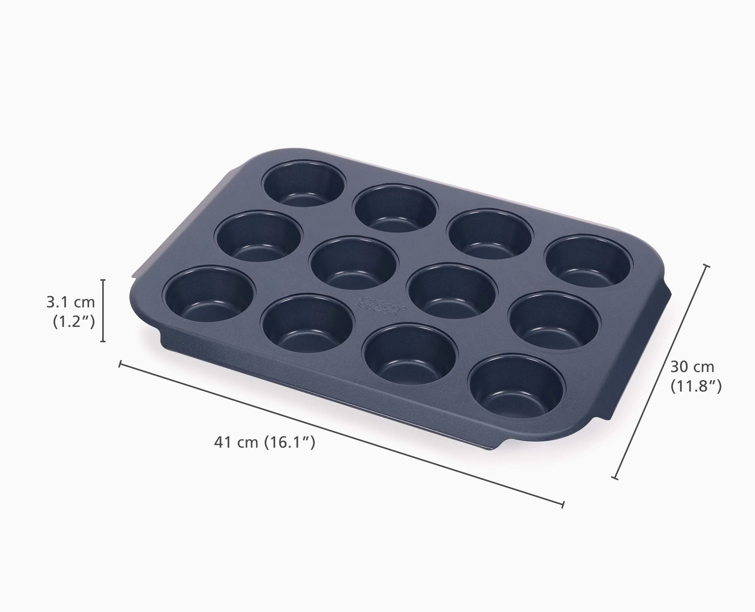 Nest™ Bake Non-Stick 12 Cup Blue Muffin Pan - Image 5