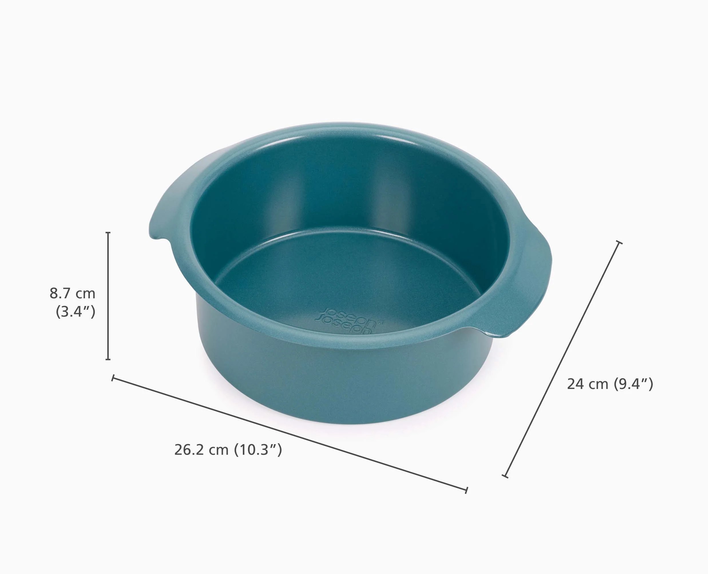 Nest™ Bake Non-Stick 8" Blue Round Cake Pan - Image 5