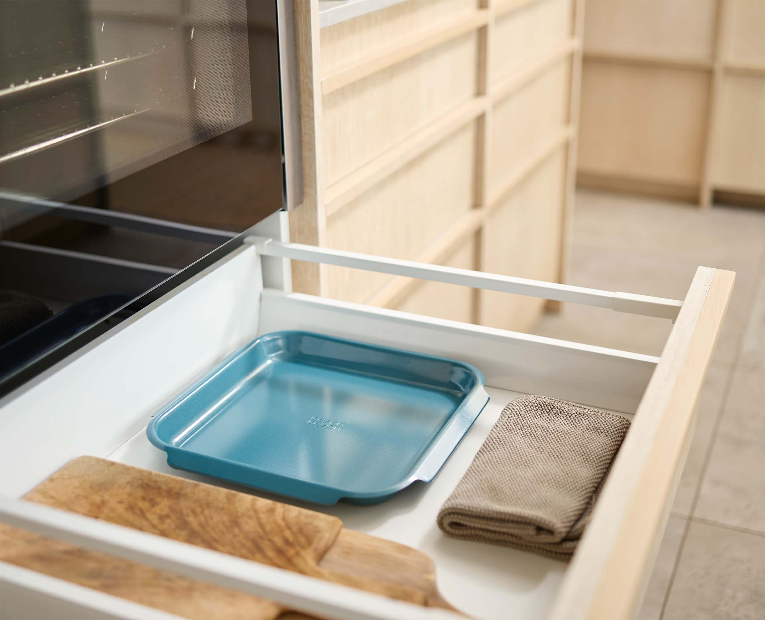 Nest™ Bake Non-Stick Medium Blue Baking Sheet - Image 3