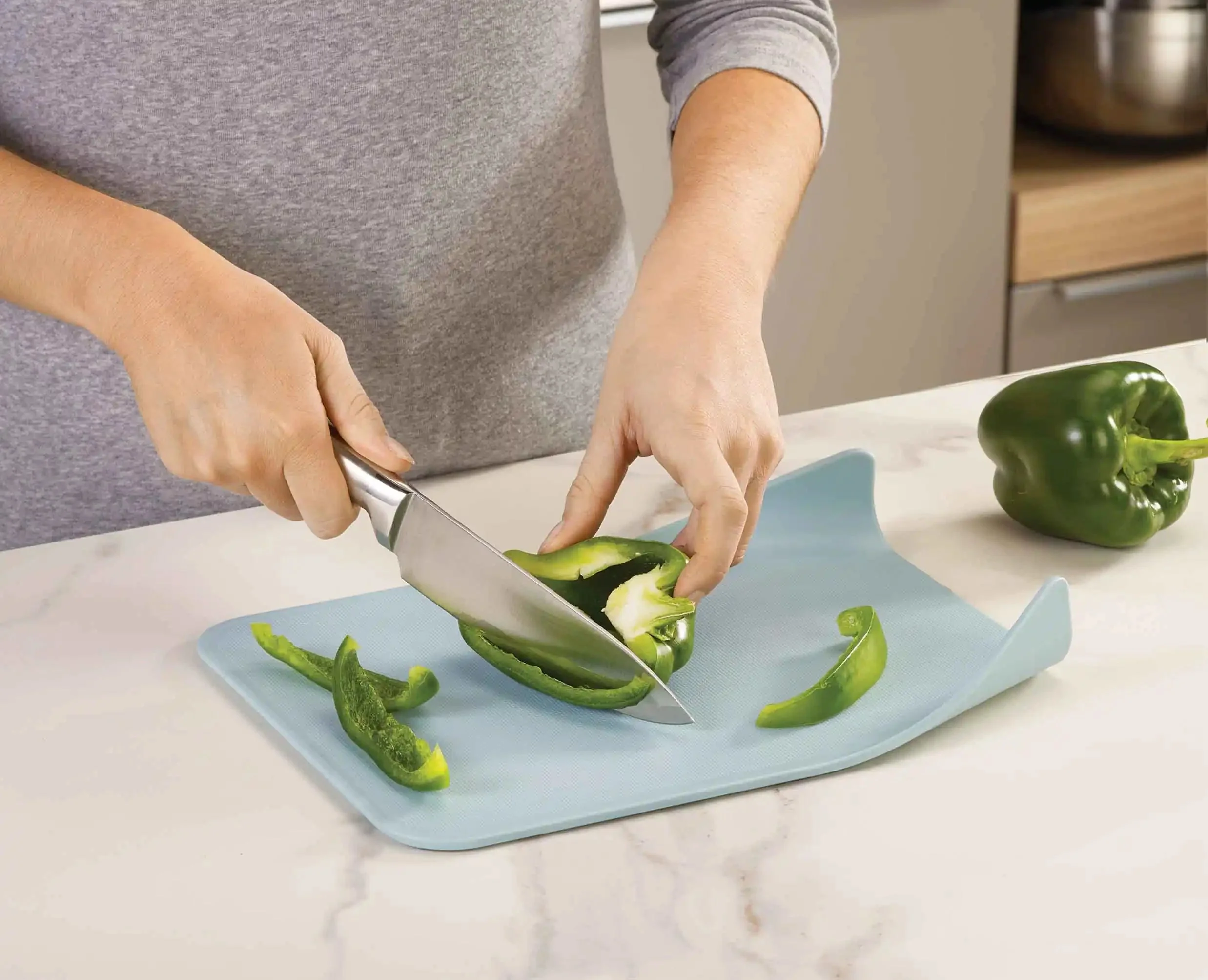 Nest™ Chop 3-piece Gray Cutting Board Set - Image 6