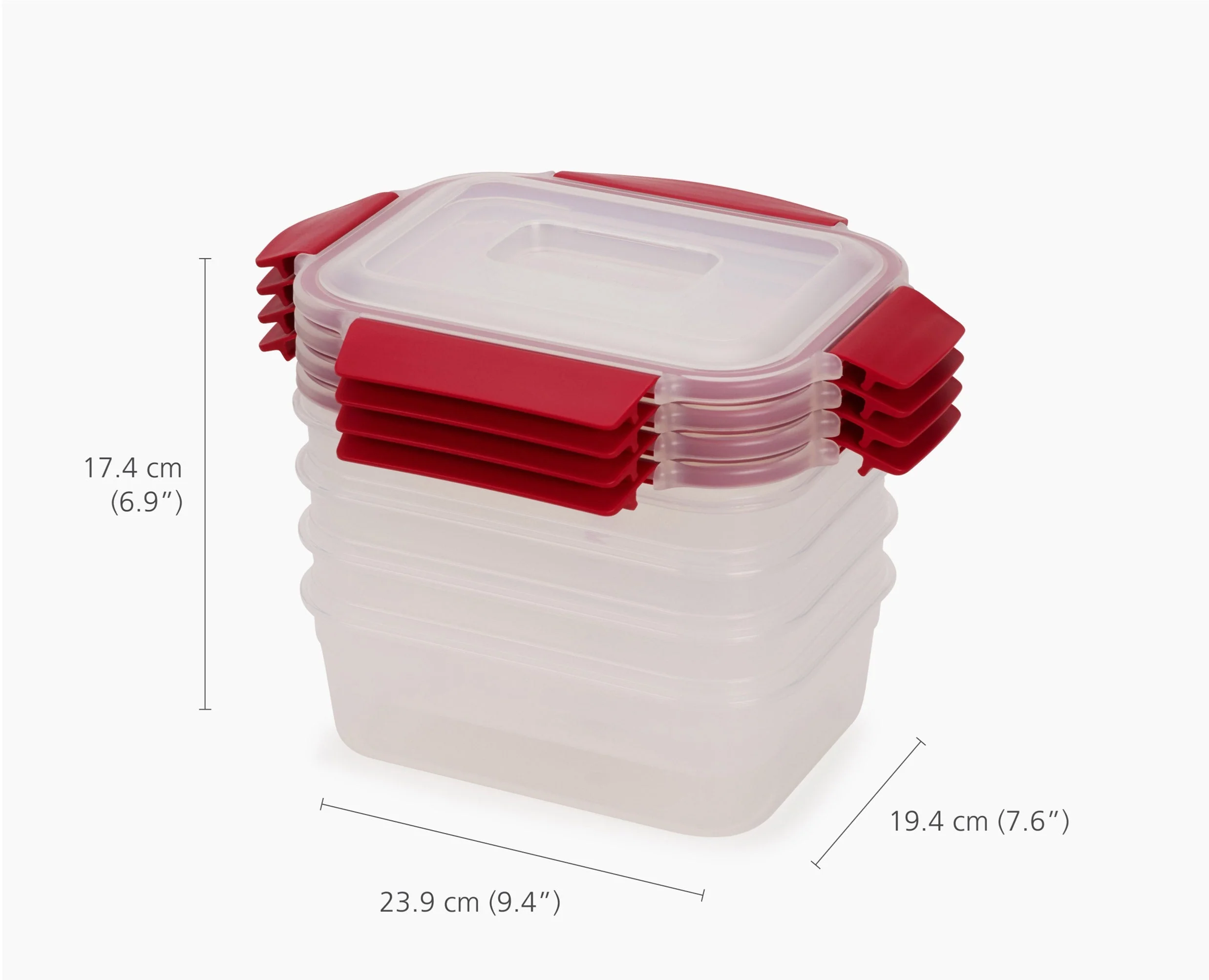 Nest™ Lock 16-Piece Red Container Set - Image 7