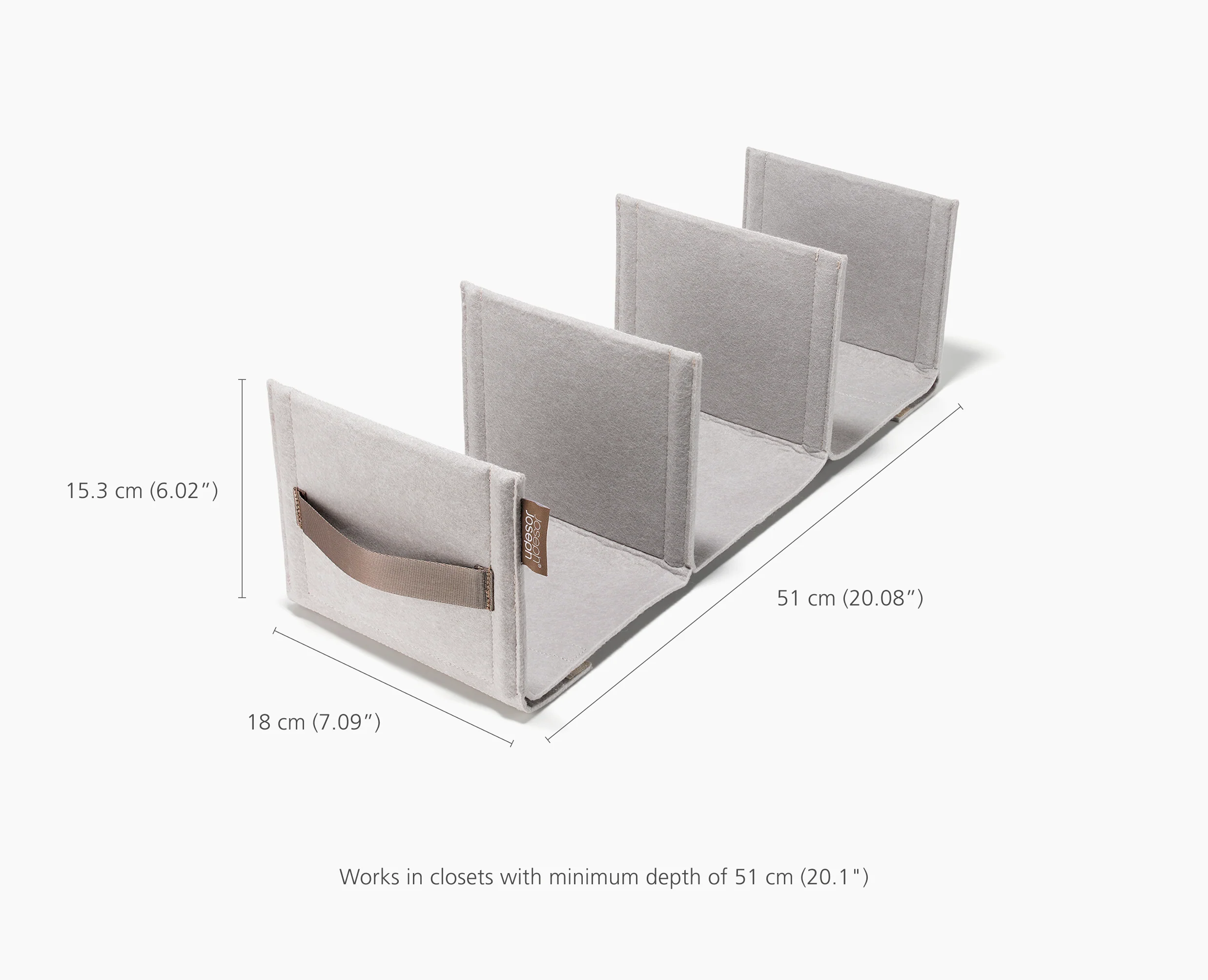 Orderly™ Ecru Bag & Purse Closet Organizer - Image 7
