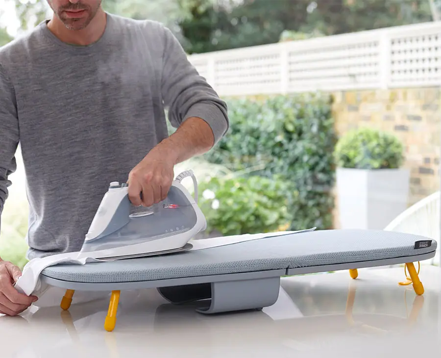 Pocket 35" Folding Gray Ironing Board - Image 2