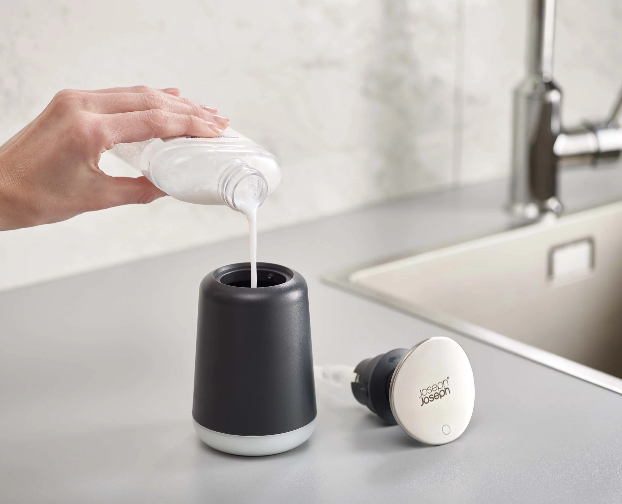 Presto™ Gray Hygienic Soap Dispenser - Image 5