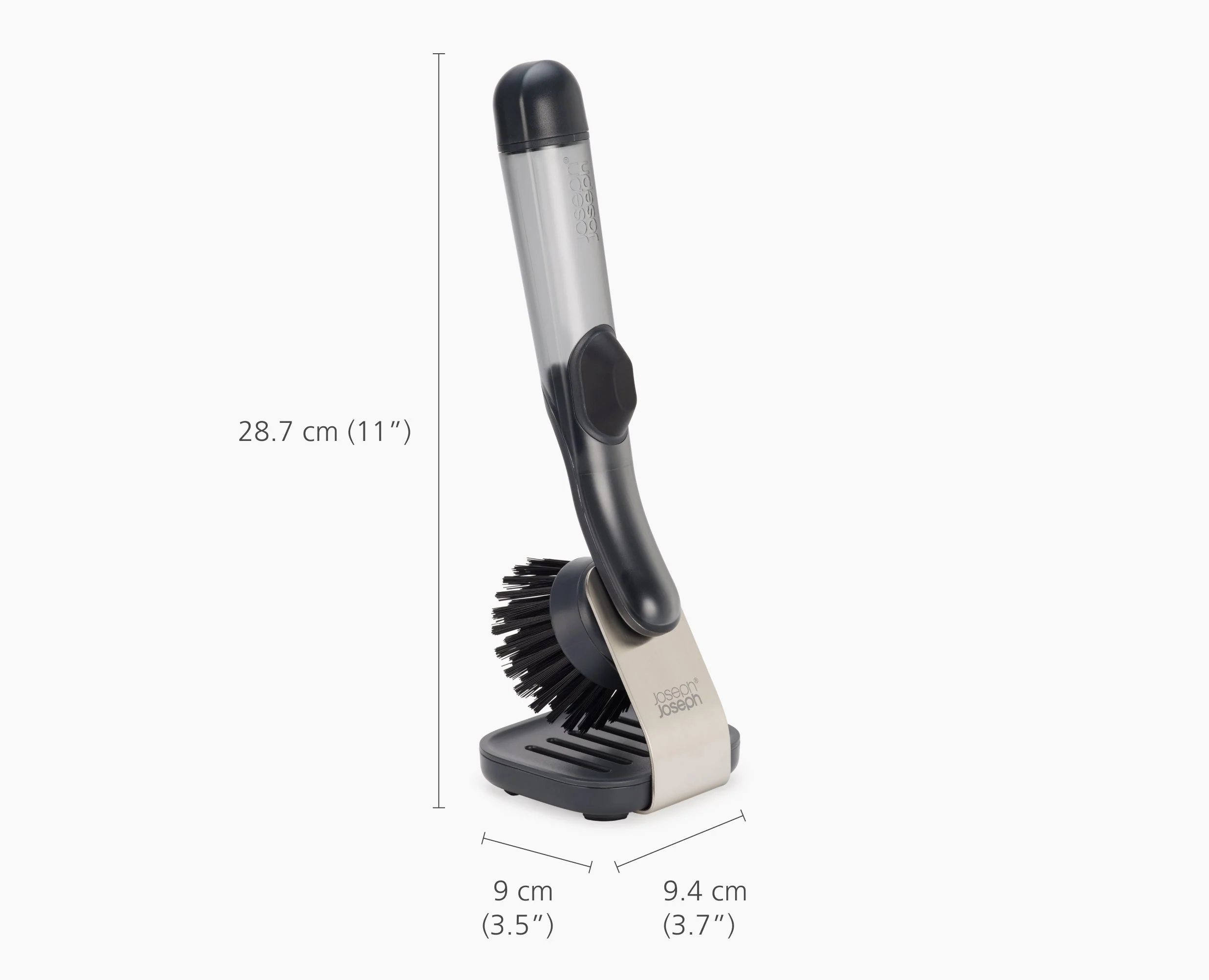 SinkTech™ Soap Dispensing Dish Brush with Steel Stand - Image 7