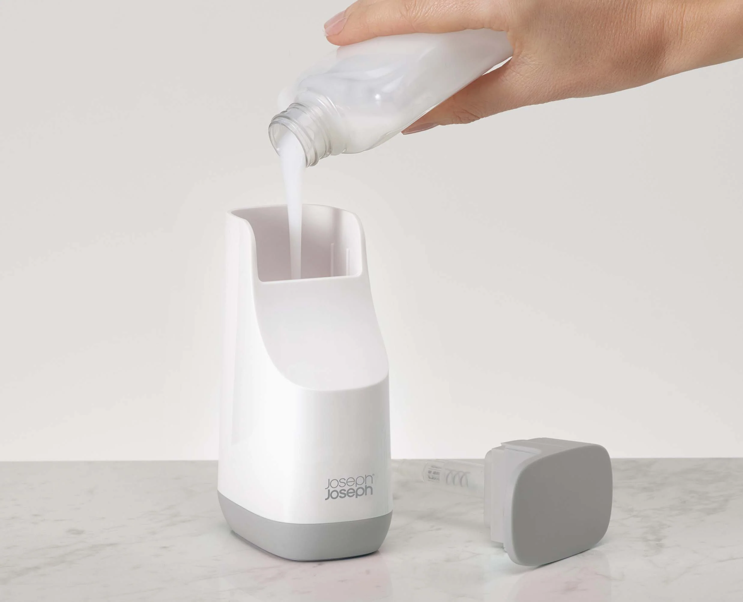 Slim™ Light Gray Soap Pump - Image 5