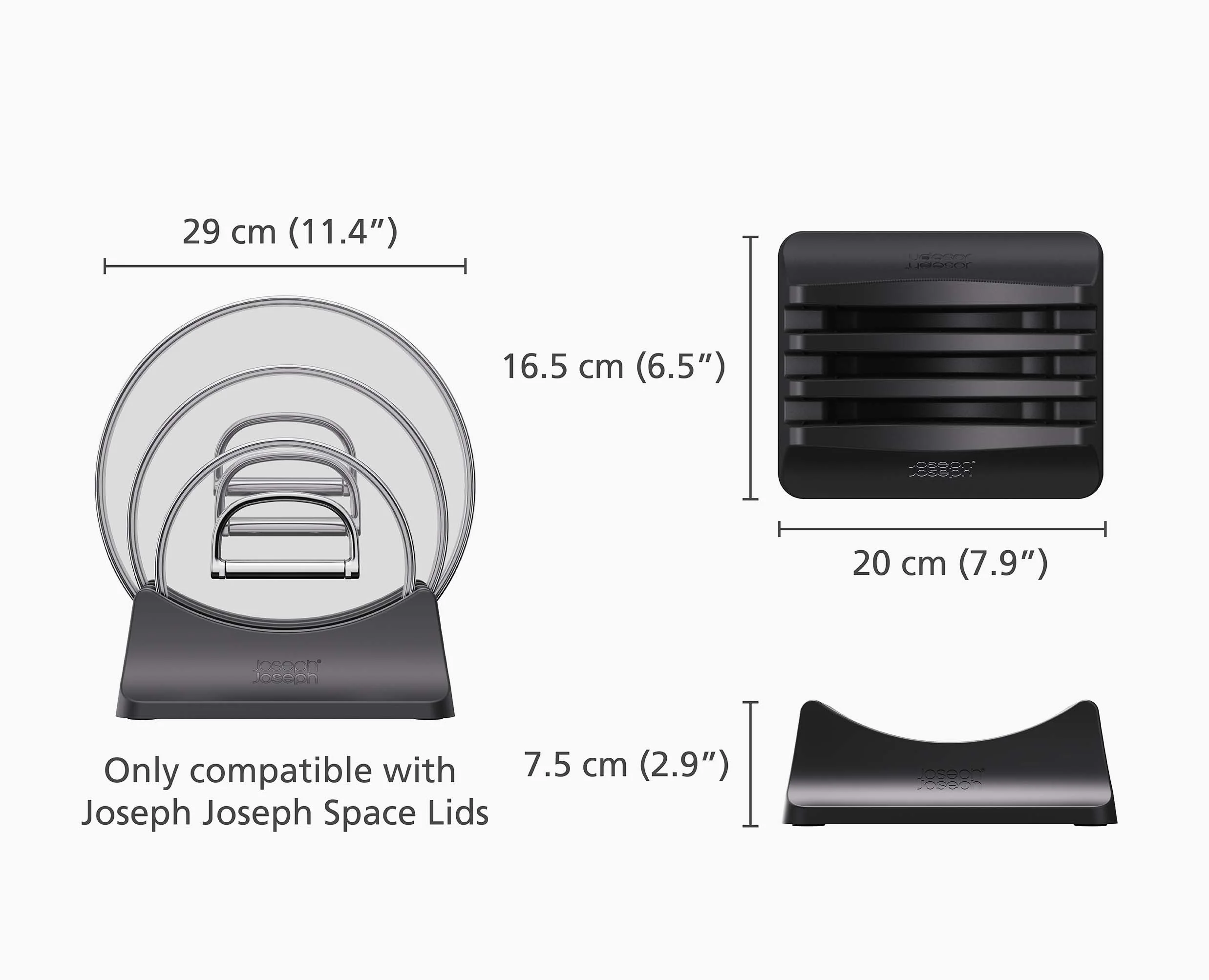 Space 3-piece Pan Lid Storage Stand - Image 5