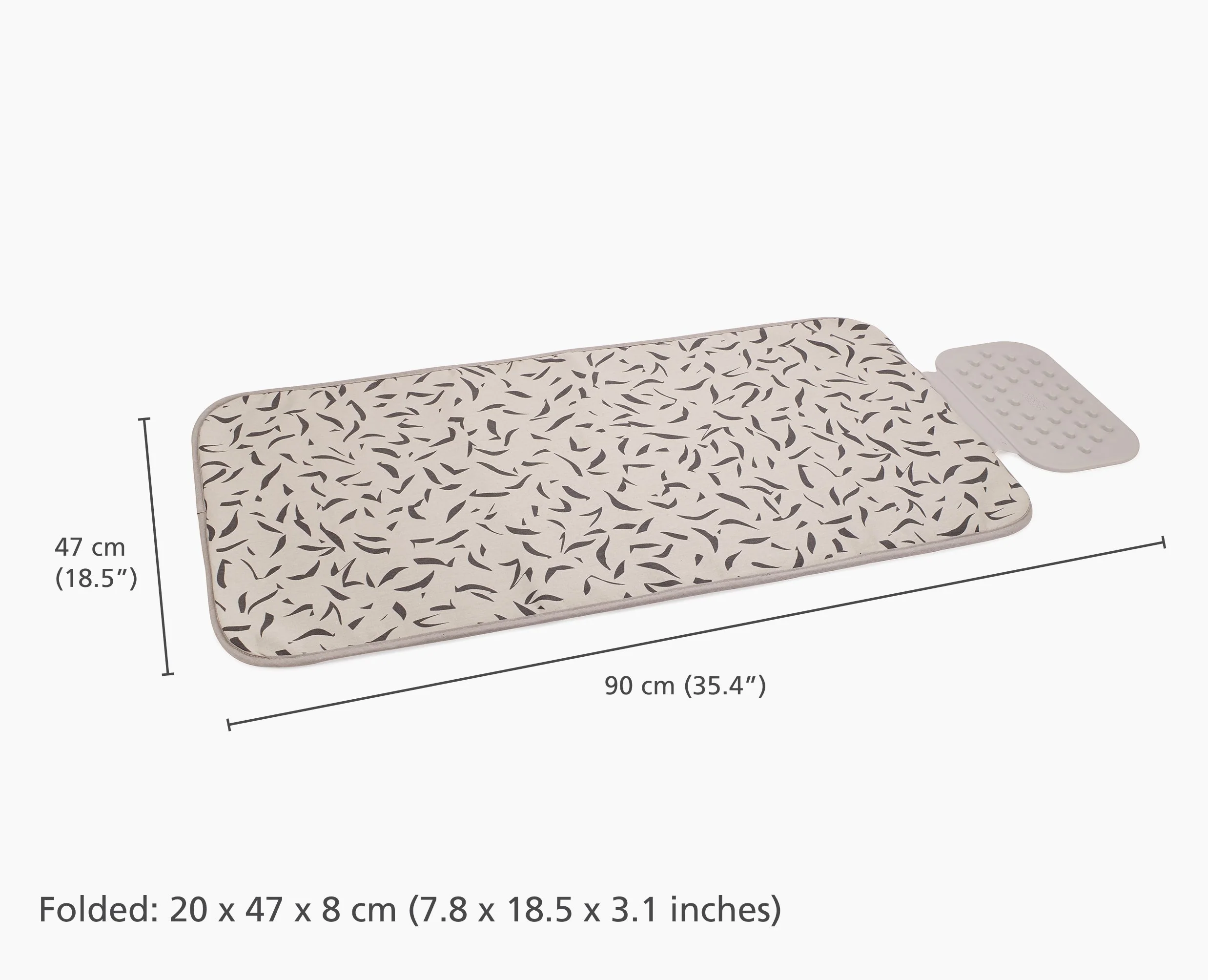 Swift™ 35" Table-top Ecru Ironing Mat - Image 5