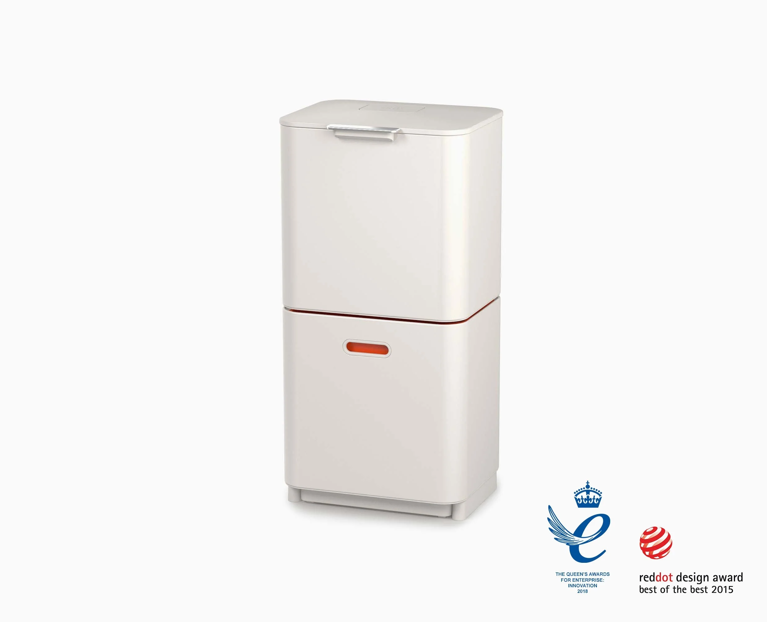 Totem Max 60L Stone Waste & Recycling Trash Can - Image 4