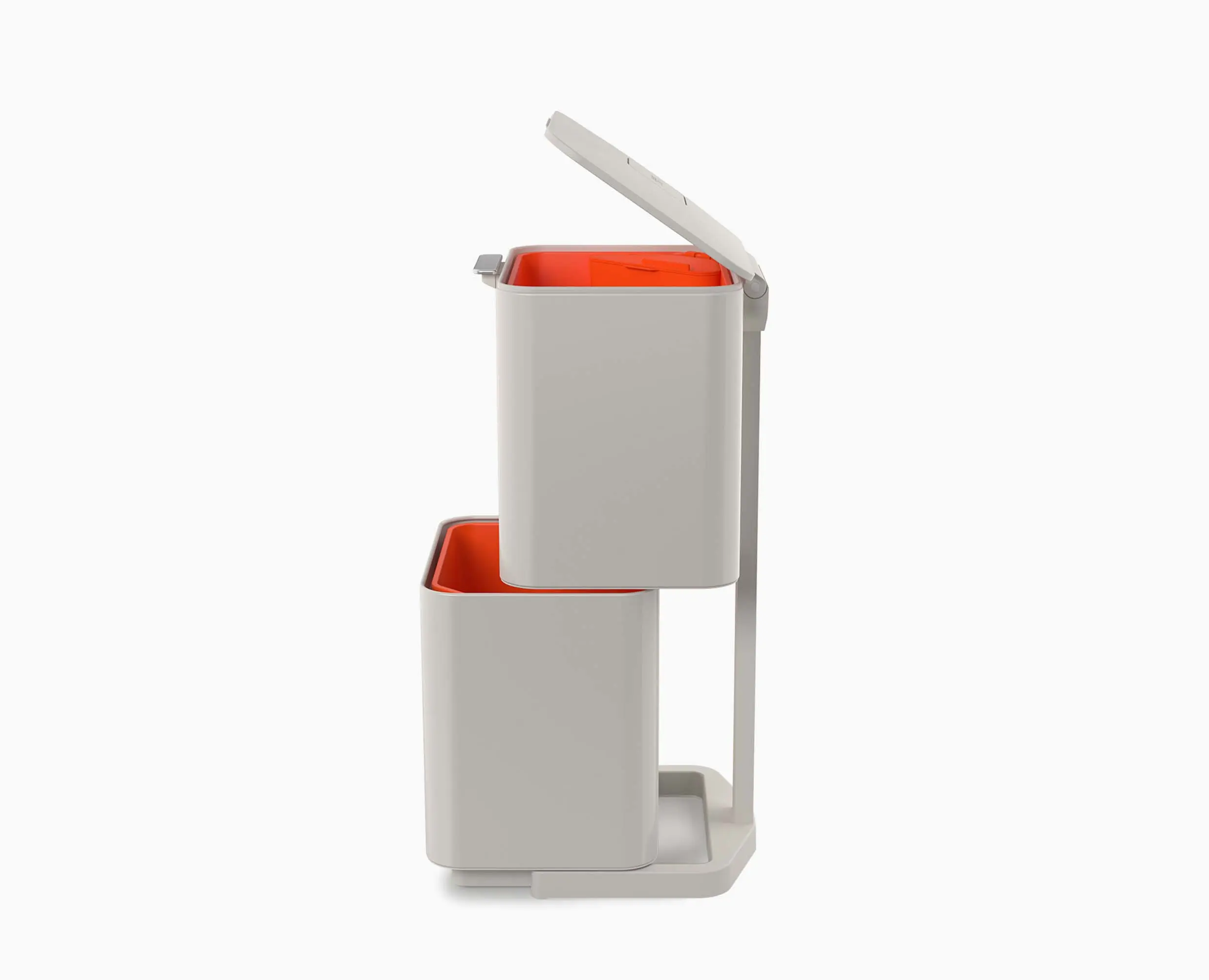 Totem Max 60L Stone Waste & Recycling Trash Can - Image 8
